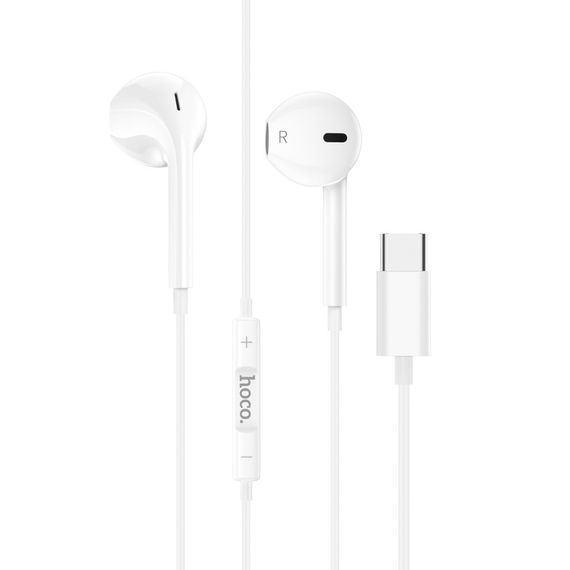 Навушники Hoco M101 Crystal joy wire-controlled digital earphones Type-C. Навушники для смартфона | Зображення 2
