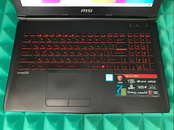 Ноутбук MSI GL62M 7RDX FHD GTX 1050/i7-7700HQ/16Gb/SSD256Gb/HDD1Tb | Зображення 2