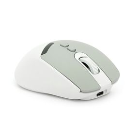 Миша бездротова JEDEL WD155, 1000/1600/2000DPI, 2.4 GHz+Bluetooth 5.0, 3.7V 500mAh, Type-C заряджання. 109x71x42 мм. 80 г. Green,