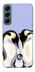 Чохол IBANAN Penguin family для Samsung Galaxy S22