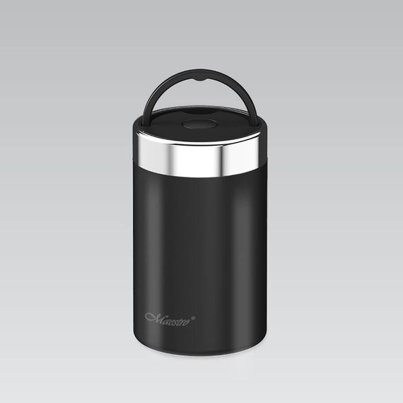Термос харчовий Maestro MR-1649-75-Black 750 мл чорний | Зображення 2