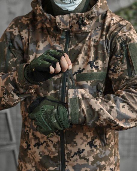 Тактический костюм софтшел REVIVAL  пиксель НП4883 | Зображення 4