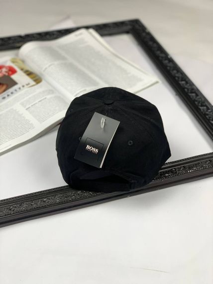 Мужская  Кепка Hugo Boss черная c002 | Зображення 1