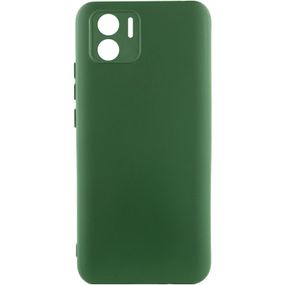 Чохол TPU GETMAN Liquid Silk Full Camera для Xiaomi Redmi A1 / A2 Зелений / Dark green