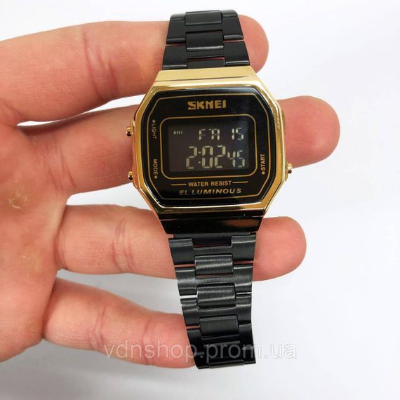 Классик часы скмей SKMEI 1647GDBK, Оригинальные мужские часы винтажные на цепочке CW-49 | Зображення 6