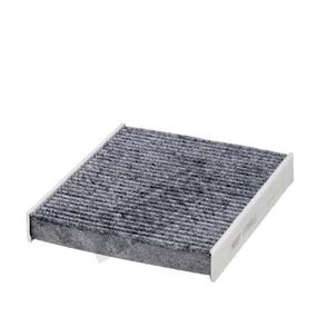 Фильтр салона угольный Ford Focus 04-, Hengst, E1990LC,