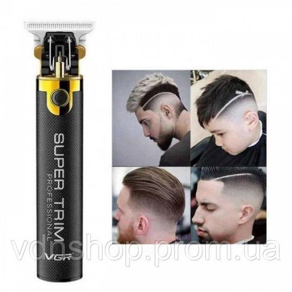 Набір для видалення волосся із зарядним пристроєм VGR, Машинка для стрижки з безліччю насадок RM-92 | Зображення 6