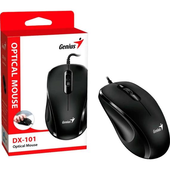 Мишка Genius DX-101 USB Black (31010026400) | Зображення 5