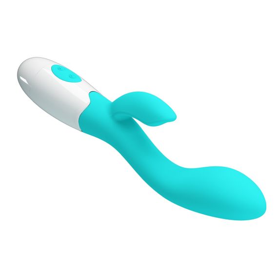 Вібратор PRETTY LOVE Brighty light blue, 30 function Sex Aura | Зображення 2