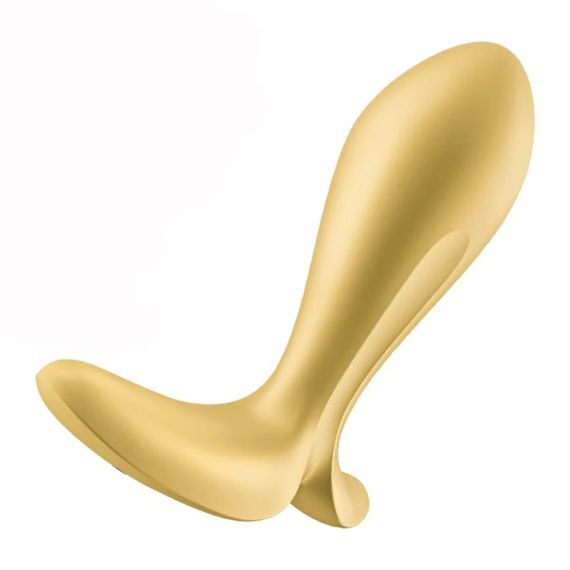 Анальний смарт-пробка з вібрацією Satisfyer Intensity Plug, золотий Sex Aura