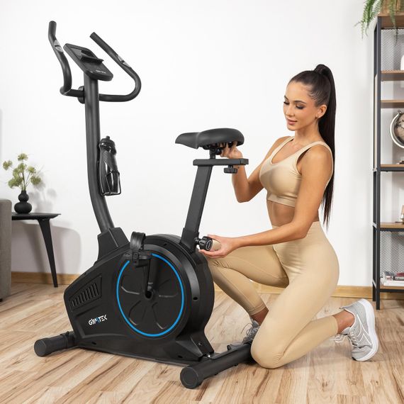 Велотренажер Gymtek XB2000 электромагнитный синий | Зображення 5