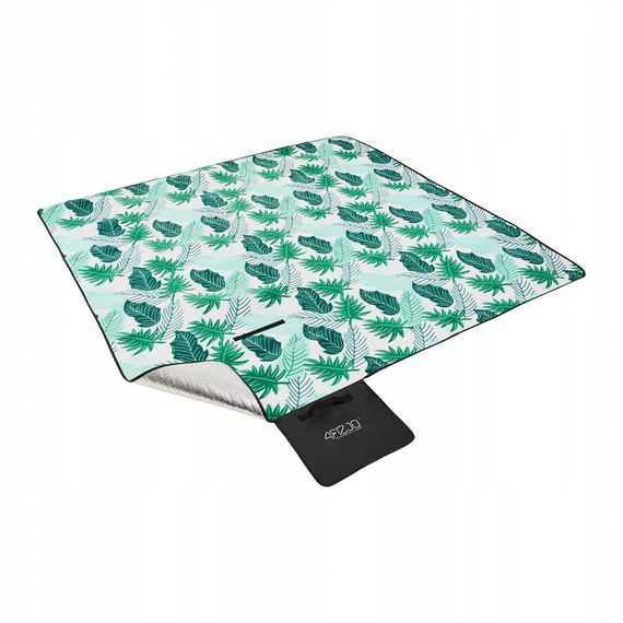 Килимок для пікніка та кемпінгу 4FIZJO 200 x 200 см складаний 4FJ0623 (P-5905973400930)