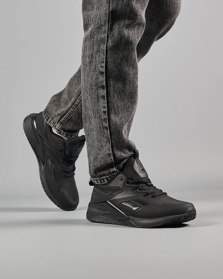 Зимові чоловічі кросівки R2eeb2ok Nano X2 Fleece All Black , фліс , В'єтнам 43 27,5 | Зображення 4