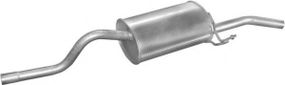 Глушник задн. RENAULT SYMBOL (вир-во Polmostrow) POLMO 21275 на RENAULT SYMBOL I (LB0/1/2_)