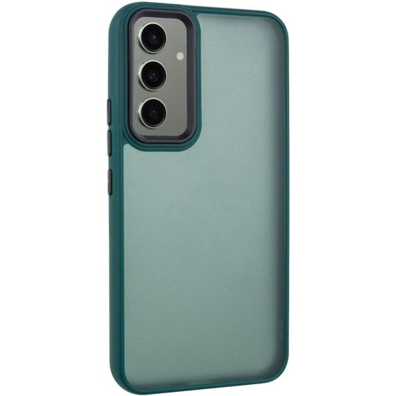 Чохол TPU+PC Lyon Frosted для Samsung Galaxy S25 / S24 Green