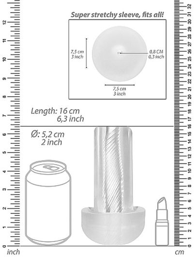 Вакуумна помпа Automatic Cyber Pump with Masturbation Sleeve - Transparent sexstyle | Зображення 5