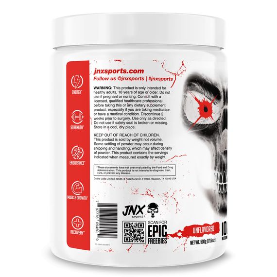 Креатин Cobra labs The Curse Creatine 500 g (Unflavored) | Зображення 1