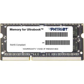 Модуль памяти для ноутбука SoDIMM DDR3L 4GB 1600 MHz Patriot (PSD34G1600L2S) (PSD34G1600L2S)