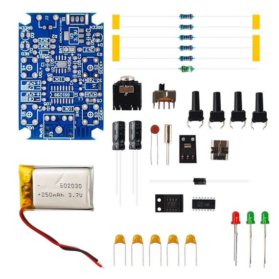 Конструктор DIY, FM-радио в корпусе 76-108MHz с аккумулятором | Зображення 5