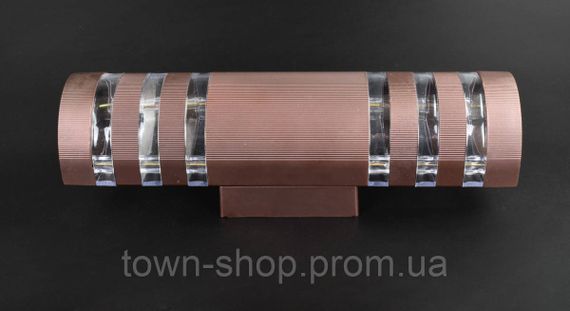 Светильник настенный/потолочный 8021/2-cf-s Коричневый 34х10х10 см. | Зображення 3