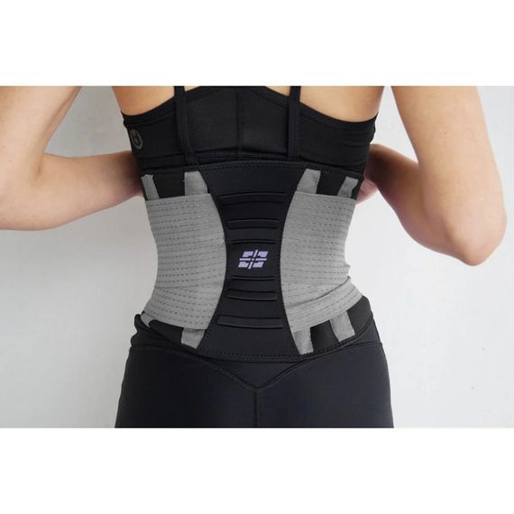 Пояс-корсет для підтримки спини "Waist Shaper" Power System 6031GR-3 Grey, S/M | Зображення 2