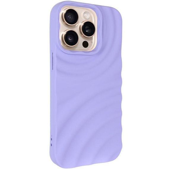 Чехол TPU MonoWave для Apple iPhone 14 Pro Max (6.7") Light Gray Light Blue