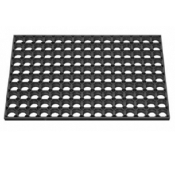 Килимок гума Соти 60 *40* 2,1см К-23 чорний ДУБНО
