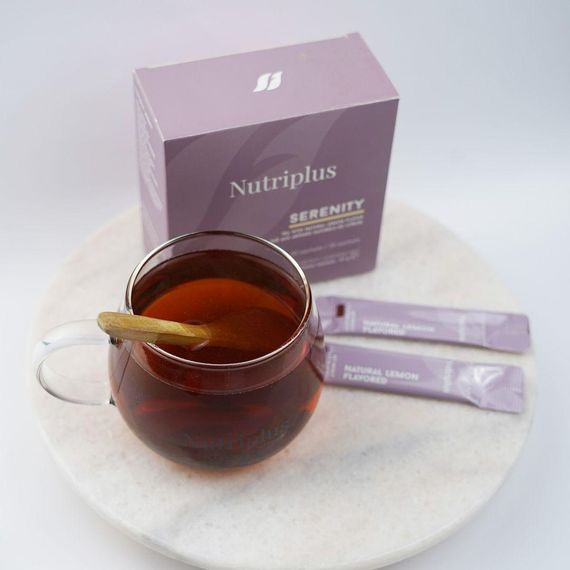 Смесь экстракта трав с натуральным чаем с ароматом бергамота Nutriplus Farmasi 30 стиков. | Зображення 1