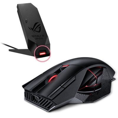 Мышка ASUS Rog Spatha X Wireless/USB Black (90MP0220-BMUA00) | Зображення 4