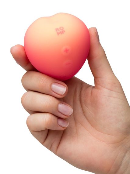 Вакуумный клиторальный стимулятор Romp Pink Peach Sex Aura | Зображення 8
