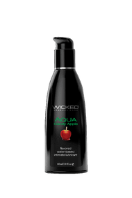Їстівний лубрикант зі смаком яблука WICKED AQUA 60ML