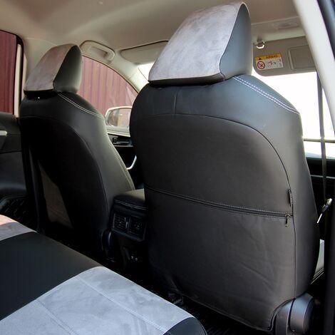 Чохли на сидіння з екошкіри та антари Citroen C4 Grand Picasso 2 поколение 2013-2021 EMC-Elegant | Зображення 4
