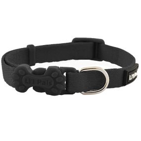 Coastal Li`l Pals Nylon нашейник для собак малых пород, 15-20 см, черный