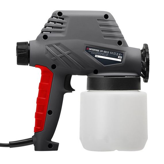 Фарбопульт електричний 110 Вт, форсунка 0,8 мм INTERTOOL DT-5012 | Зображення 8