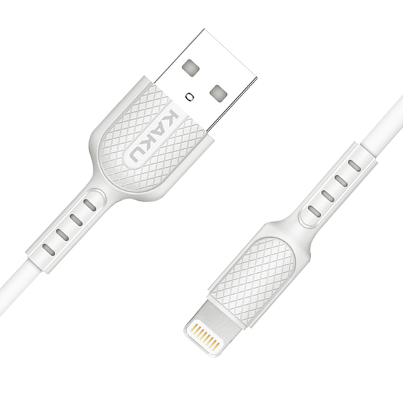 USB кабель Kaku KSC-111 USB - Lightning 1m - White | Зображення 1