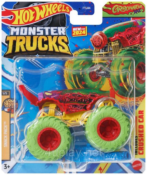 Монстр-трак Хот Вілс Карбонатор 1:64 Оригінал Hot Wheels Monster Truck Carbonator