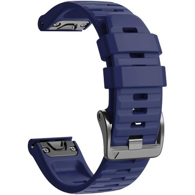 Ремешок для смарт-часов Armorstandart Silicone 26mm для Garmin Fenix 5x/6x Dark Blue (ARM60804) | Зображення 2