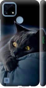 Чохол на Realme C21 Димчастий кіт "825m-2321-2448"
