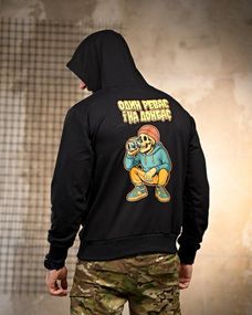 Мілітарі Худі revo black РП7415