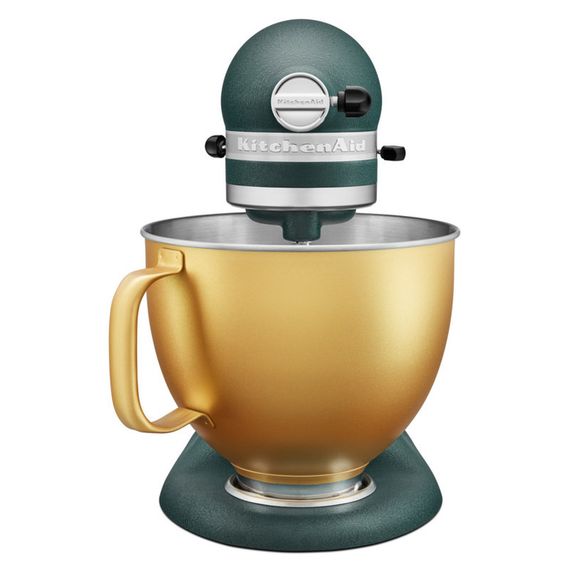 Миксер планетарный KitchenAid 5KSM156VGEPP 4,8 Л ARTISAN LIMITED, пальмовый с золотой чашей | Зображення 3