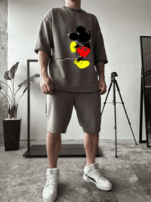 Комплект футболка/шорти ДТФ-петля