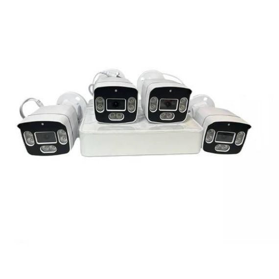 Комплект відеоспостереження 4K на 4 камери XVR-5004B2 Білий
