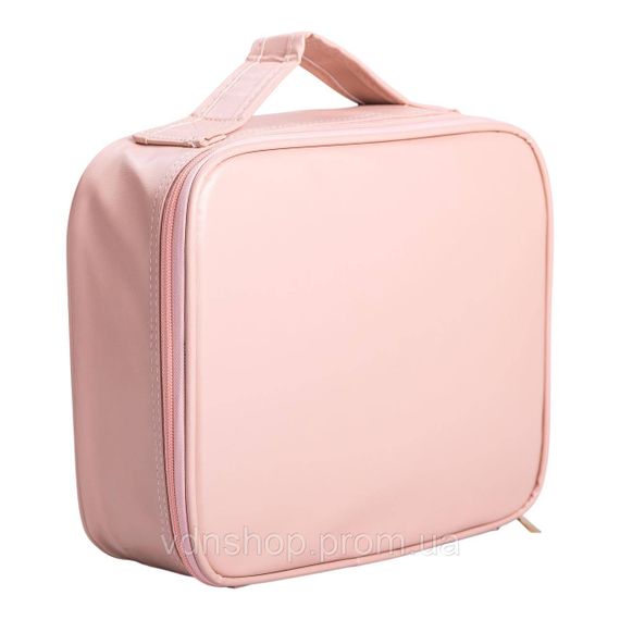 Органайзер косметичка з еко шкіри з дзеркалом та підсвічуванням 26×22×9 см HP-10-2AP | Зображення 7