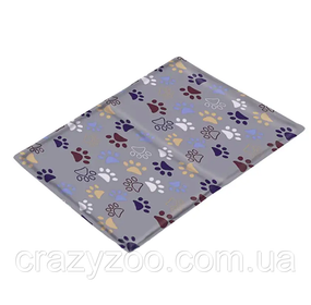 Охлаждающий коврик для собак и котов Nobby Lissi Cooling Mat Серый M 65x50 см 62267
