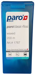 Зубна нитка paro® CLASSIC-FLOSS, вощена, 200 м