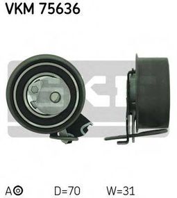 Ролик натяжний HYUNDAI, KIA (Вир-во SKF) SKF VKM75636 на HYUNDAI TRAJET (FO)