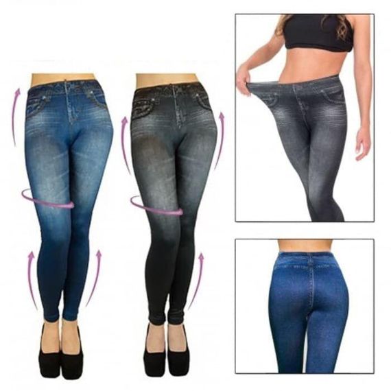 Джинсы леггинсы Джинсы slim n lift (s-m) | Зображення 1
