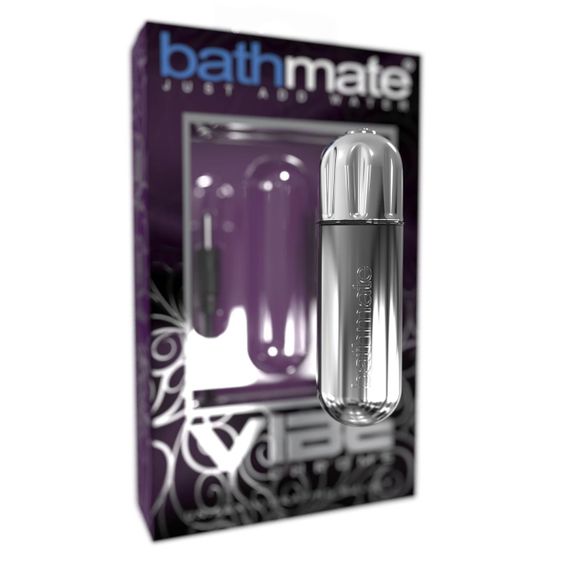 Вібропуля Bathmate Vibe Bullet Chrome, глибока потужна вібрація Sex Aura | Зображення 1