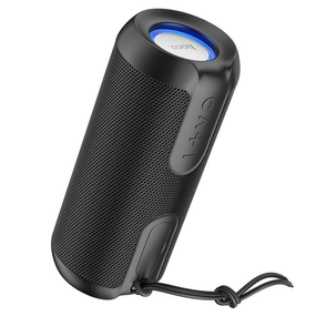 Портативна колонка з підсвіткою HOCO BS48 Artistic sports BT speaker IPX5 TWS/AUX/USB/TF/FM чорний