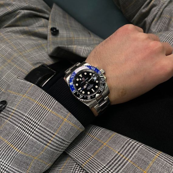 Годинник P2agani Design PD-1662 Silver-Blue-Black | Зображення 6